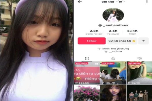 Cô Thư sinh viên quyến rũ trong clip nóng bỏng