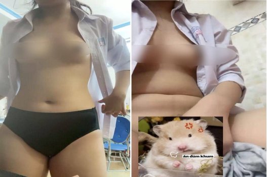 Em nữ sinh bướm nhiều lông đang rất khao khát tình dục