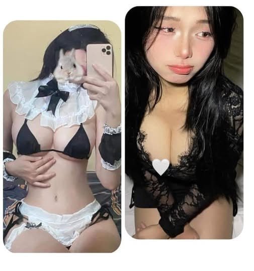 Thân mật với cô hầu gái dễ thương nhưng hot girl