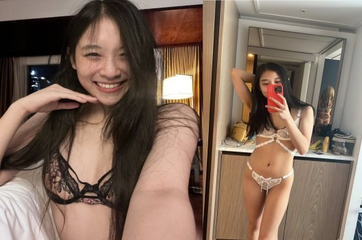 Minh Anh sung sướng khi bồ cho lên tới cực khoái