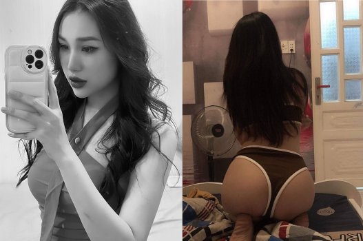 Ngọc Diễm quyến rũ khách lạ vào đêm tối